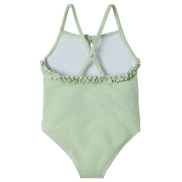 Modern Moments by Gerber Baby and Toddler Girls One Piece Swimsuit UPF 50+ 12M - Picture 2 of 8